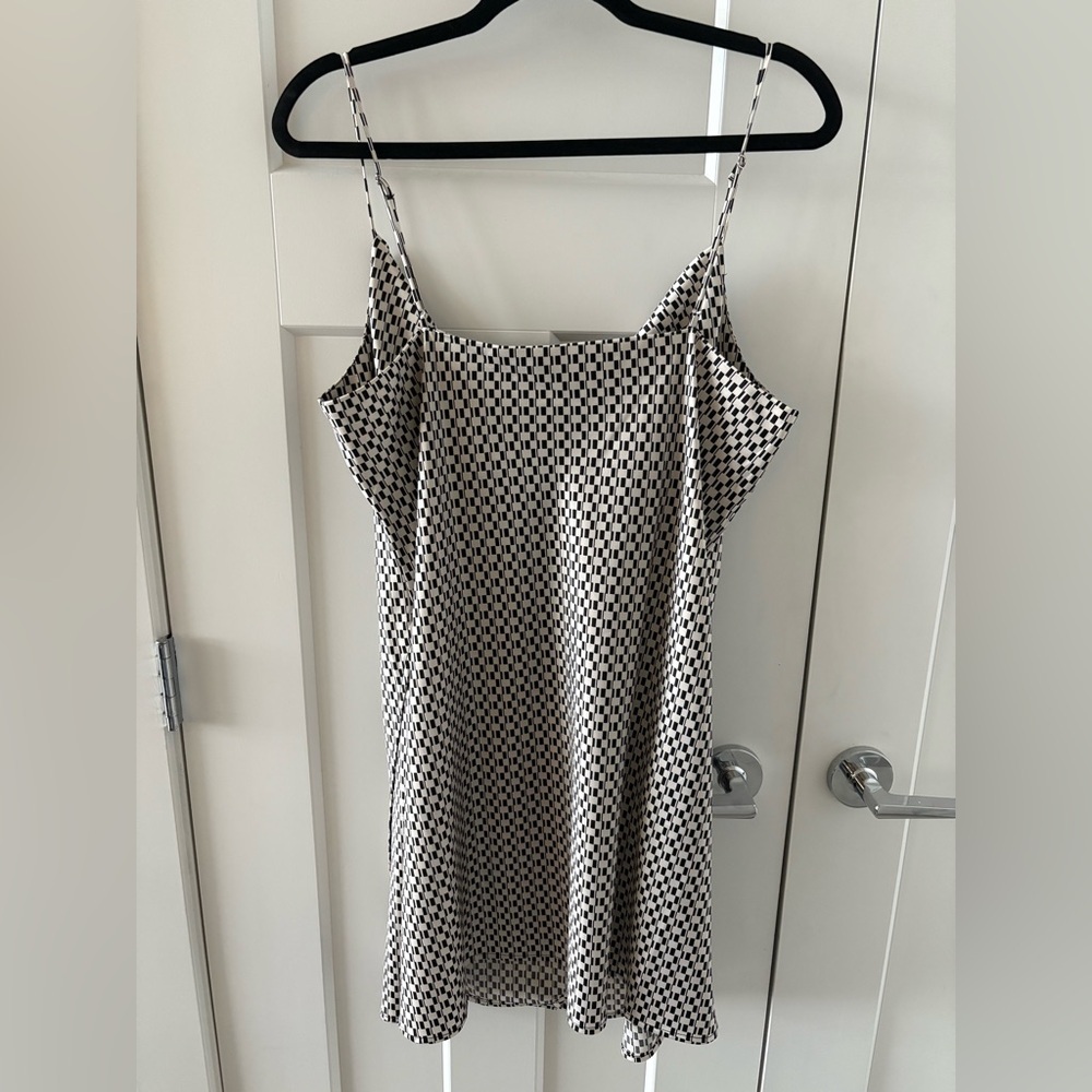 Dynamite Dani Cowl Neck Satin Slip Dress - Picture 5 of 6